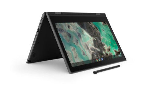 Lenovo 500e Chromebook 2nd Gen Intel® Celeron® N N4120 11.6" Touchscreen HD 4 GB LPDDR4-SDRAM 32 GB eMMC Wi-Fi 5 (802.11ac) ChromeOS English Black