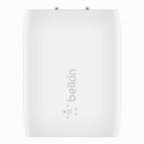 Belkin WCA006DQWH mobile device charger Mobile phone, Smartphone, Tablet White AC Fast charging Indoor