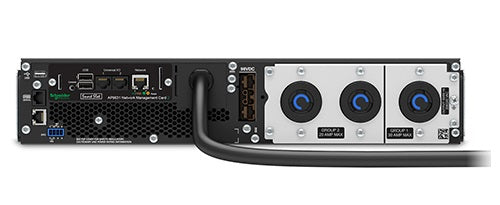 APC SRT3000RMXLT-NC uninterruptible power supply (UPS) Double-conversion (Online) 3 kVA 2700 W 3 AC outlet(s)