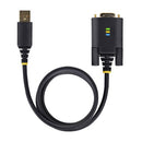 StarTech.com 1P6FFC-USB-SERIAL serial cable Black 78.7" (2 m) USB Type-A DB-9