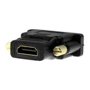 Rocstor Y10C126-B1 cable gender changer DVI-D HDMI Black