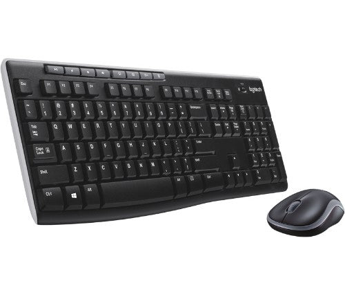 Logitech MK270 keyboard Mouse included Office RF Wireless Black