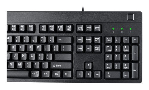 Adesso AKB-630FB-TAA keyboard Home/Office USB QWERTY US English Black