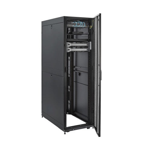 StarTech.com RK4242BK24 rack cabinet 42U Freestanding rack Black