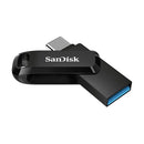 SanDisk Ultra Dual Drive Go USB flash drive 128 GB USB Type-A / USB Type-C 3.2 Gen 1 (3.1 Gen 1) Black