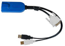 Raritan Digital DVI-D, USB CIM KVM cable Multicolor, Black 11.8" (0.3 m)