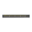 Zyxel GS1920-48HPV2 network switch Managed Gigabit Ethernet (10/100/1000) Power over Ethernet (PoE) Black