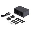 StarTech.com MCM7-MEDIA-CHASSIS network equipment chassis Black