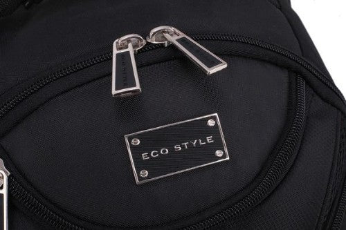 Eco Style Jet Set Smart backpack Casual backpack Black