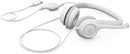 Logitech 981-001285 headphones/headset Wired Head-band Office/Call center USB Type-A White