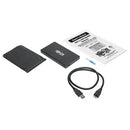 Tripp Lite U457-025-AG2 storage drive enclosure HDD/SSD enclosure Black 2.5"
