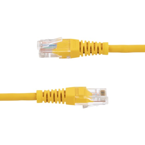 StarTech.com M45PATCH2YL networking cable Yellow 23.6" (0.6 m) Cat5e U/UTP (UTP)