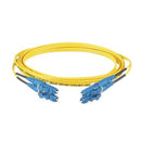 Panduit F92ERLNLNSNM005 InfiniBand/fibre optic cable 196.9" (5 m) LC OFNR Yellow