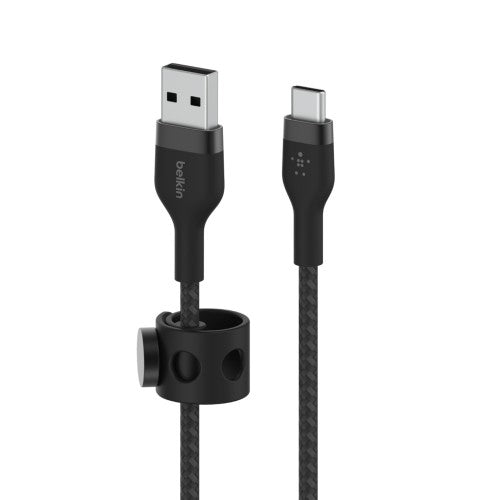 Belkin BOOST CHARGE PRO Flex USB cable 39.4" (1 m) USB 3.2 Gen 1 (3.1 Gen 1) USB C USB A Black