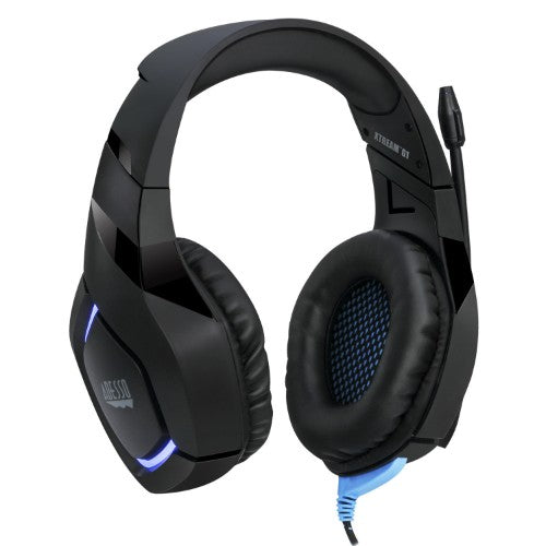 Adesso Xtream G1 Headset Wired Head-band Gaming Black, Blue