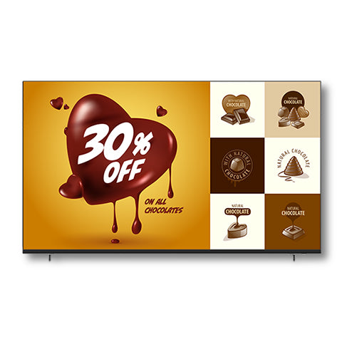 Sharp 4P-B55EJ2U TV 55" 4K Ultra HD Black 300 cd/m²