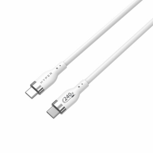 HYPER HJ4002WHGL USB cable USB 2.0 78.7" (2 m) USB C White