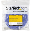 StarTech.com HKLP25BL cable tie Hook & loop cable tie Nylon Blue 1 pc(s)