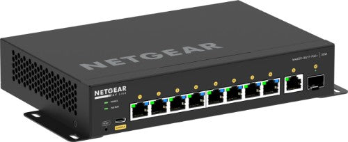 NETGEAR GSM4210PD-100NAS network switch Managed L2/L3 Gigabit Ethernet (10/100/1000) Power over Ethernet (PoE) Black