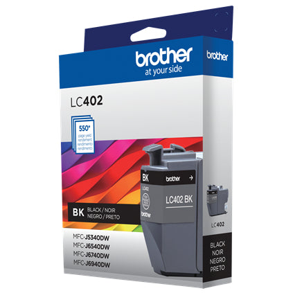 Brother LC402BKS ink cartridge 1 pc(s) Original Standard Yield Black