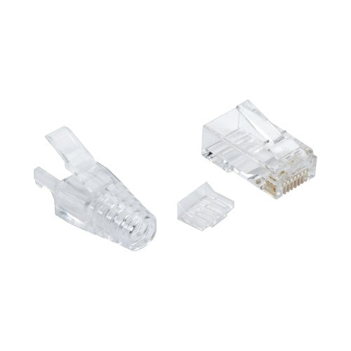 Black Box FMTP6A-CL-100PAK wire connector RJ-45 Transparent