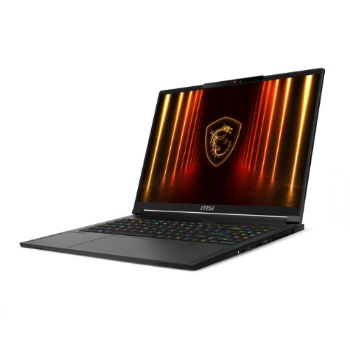 MSI Stealth A16 AI+ A3XWHG-079US AMD Ryzen AI 9 370 Laptop 16" Quad HD+ 32 GB LPDDR5x-SDRAM 2 TB SSD NVIDIA GeForce RTX 5070 Ti Wi-Fi 7 (802.11be) Windows 11 Pro Black