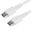 StarTech.com RUSB2CC1MW USB cable USB 2.0 39.4" (1 m) USB C White