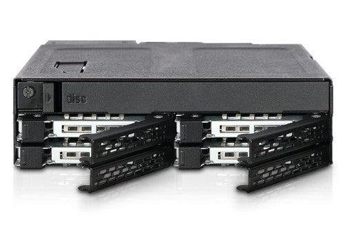 Icy Dock MB604SPO-B drive bay panel Black