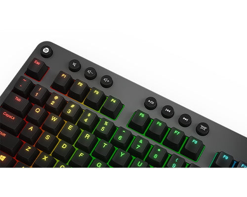 Lenovo Legion K500 keyboard Gaming USB QWERTY US English Black, Gray