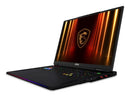 MSI Raider A18 HX A9WJG-052US AMD Ryzen™ 9 9955HX3D Laptop 18" UHD+ 64 GB DDR5-SDRAM 2 TB SSD NVIDIA GeForce RTX 5090 Wi-Fi 7 (802.11be) Windows 11 Pro Black