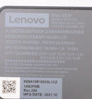 Lenovo 5A10W86253 power adapter/inverter Indoor 65 W Black