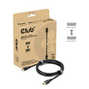 CLUB3D CAC-1093 DisplayPort cable 118.1" (3 m) Black