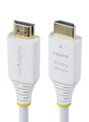 StarTech.com HDMI2-CABLE-4K60-6FW HDMI cable 70.9" (1.8 m) HDMI Type A (Standard) White