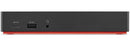 Lenovo 40AS0090US laptop dock/port replicator Wired USB 3.2 Gen 1 (3.1 Gen 1) Type-C Black