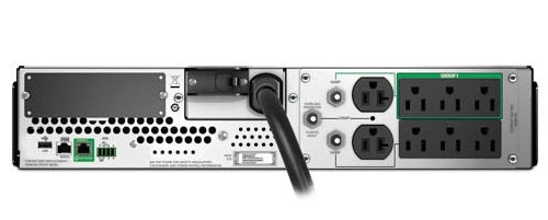 APC SMT3000RM2UC uninterruptible power supply (UPS) Line-Interactive 2.88 kVA 2700 W 8 AC outlet(s)