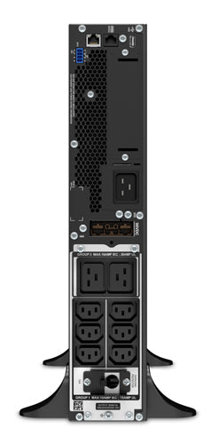 APC SRT3000XLW-IEC uninterruptible power supply (UPS) Double-conversion (Online) 3 kVA 2700 W 8 AC outlet(s)