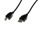 Rocstor Y10C116-B1 USB cable USB 2.0 70.9" (1.8 m) USB A USB B Black