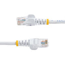 StarTech.com 6 ft White Snagless Category 5e (350 MHz) UTP Patch Cable networking cable 72" (1.83 m)