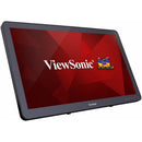 Viewsonic TD2430 computer monitor 23.6" 1920 x 1080 pixels Full HD LCD Touchscreen Multi-user Black
