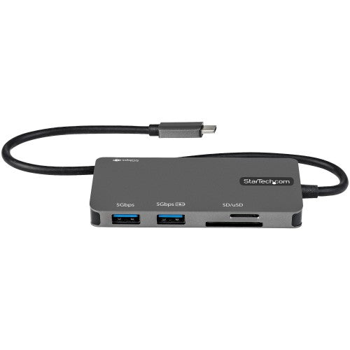 StarTech.com DKT30CHSDPD laptop dock/port replicator Wired Gray