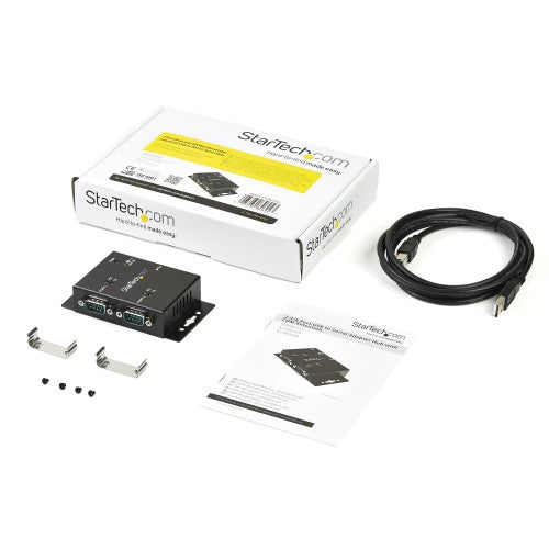 StarTech.com ICUSB2322I interface hub USB 2.0 Type-B Black