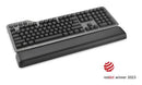 Kensington MK7500F QuietType Pro keyboard Home/Office USB + RF Wireless + Bluetooth QWERTY US English Aluminum, Black