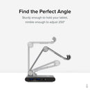 Plugable Technologies UDS-7IN1 multimedia cart/stand Silver Tablet Multimedia stand