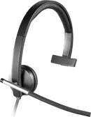 Logitech 981-000513 headphones/headset Wired Head-band Office/Call center USB Type-A Black, Silver