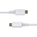 StarTech.com HDMI2-CABLE-4K60-6FW HDMI cable 70.9" (1.8 m) HDMI Type A (Standard) White