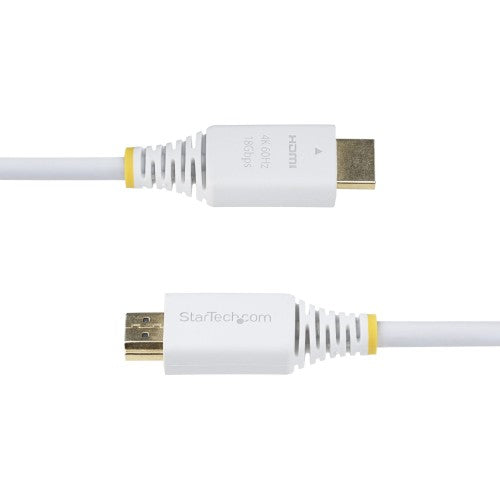 StarTech.com HDMI2-CABLE-4K60-6FW HDMI cable 70.9" (1.8 m) HDMI Type A (Standard) White