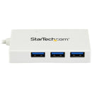 StarTech.com HB30C3A1CFBW interface hub USB 3.2 Gen 1 (3.1 Gen 1) Type-C 5000 Mbit/s White