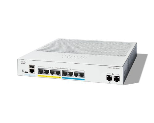 Cisco Catalyst C1300-8MGP-2X network switch Managed L2/L3 Gigabit Ethernet (10/100/1000) Power over Ethernet (PoE) Gray