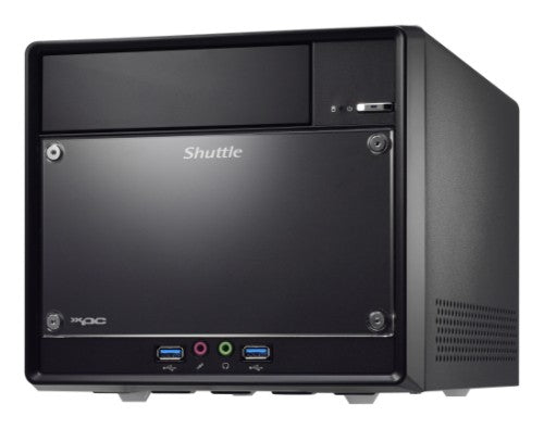 Shuttle XPC cube SH610R4 PC/workstation barebone Black Intel H610 LGA 1700