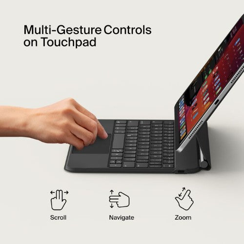 Belkin BBZ002TT-V3 mobile device keyboard QWERTY English Bluetooth Black